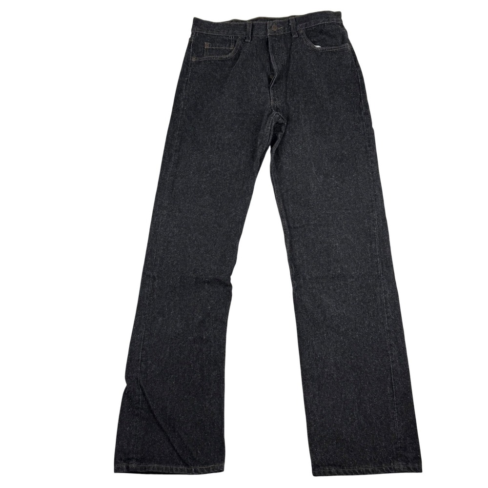 Vintage NWOT Levis 501 Jeans Mens 32x34 Black Button Fly 90s Made in USA 1993